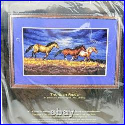 Dimensions Thunder Ridge, 3853 Counted X Stitch Kit 1997, Gold Collection Sealed