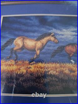 Dimensions Thunder Ridge, 3853 Counted X Stitch Kit 1997, Gold Collection Sealed