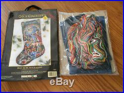 Dimensions cross stitch gold collection Must be ST Nick stocking kit NEW #8567