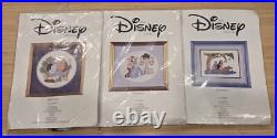 Disney Catalog Aristocats Cinderella Pocahontas Cross Stitch Kits FREE SHIPPING