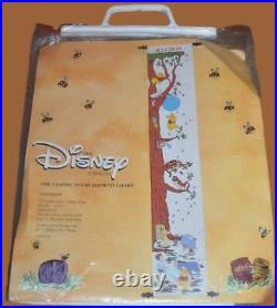 Disney Catalog The Classic Pooh Christopher Robin Growth Chart Cross Stitch Kit