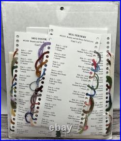 Disney Dreams Beauty and the Beast Falling in Love Kinkade Cross Stitch Kit