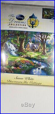 Disney Dreams Collection Kinkade Snow White Discovers The Cottage Cross