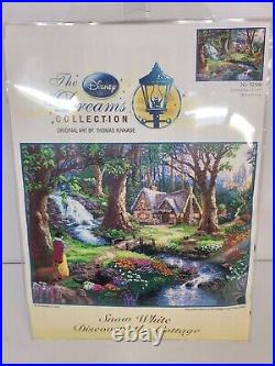 Disney Dreams Collection Snow White Thomas Kinkade Counted Cross Stitch Kit NIP