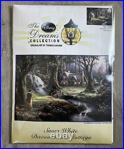 Disney Dreams Collection Snow White Thomas Kinkade Cross Stitch Kit 52500 16x12