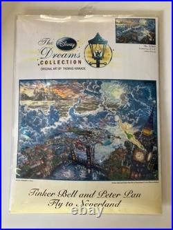 Disney Dreams Collection Thomas Kinkade Tinker Bell Peter Pan Cross Stitch 52502