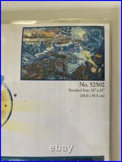 Disney Dreams Collection Thomas Kinkade Tinker Bell Peter Pan Cross Stitch 52502