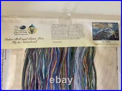 Disney Dreams Collection Thomas Kinkade Tinker Bell Peter Pan Cross Stitch 52502