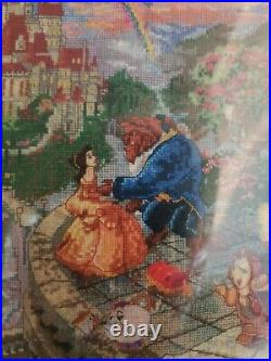 Disney Dreams Collection by Thomas Kinkade Beauty and The Beast Cross-Stitch Kit