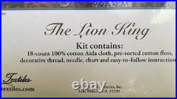 Disney Dreams Collection by Thomas Kinkade Lion King Cross Stitch Kit. Sealed