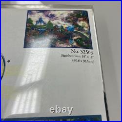 Disney Dreams Kinkade Cinderella Wishes Upon a Dream Cross Stitch Kit 52503 FS