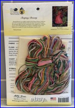 Disney Dreams Sleeping Beauty Cross Stitch Kit Thomas Kinkade 5 x 7 NEW #52559
