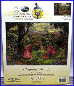 Disney Dreams Sleeping Beauty Thomas Kinkade Cross Stitch Kit