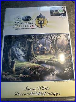 Disney Dreams Thomas Kinkade Cross Stitch Kit Snow White Cottage 52500 16x12