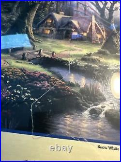 Disney Dreams Thomas Kinkade Cross Stitch Kit Snow White Cottage 52500 16x12