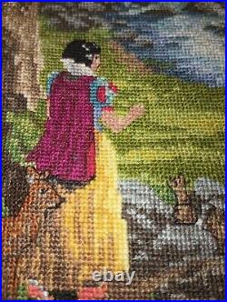 Disney Dreams Thomas Kinkade Cross Stitch Snow White Cottage