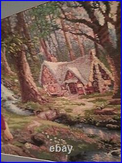 Disney Dreams Thomas Kinkade Cross Stitch Snow White Cottage