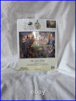 Disney Dreams Thomas Kinkade Lion King Cross Stitch Kit- New Disney Dreams Thomas Kinkade Lion King Cross Stitch Kit- New