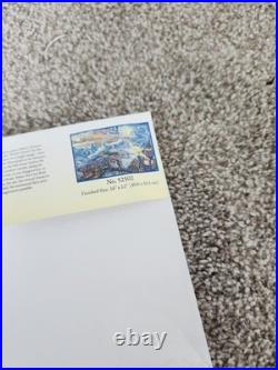 Disney Kinkade Tinker Bell Peter Pan Fly to Neverland Cross Stitch Kit52502 NIOP