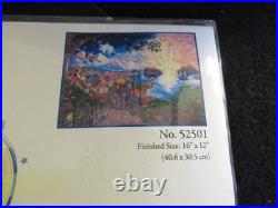 Disney Pinocchio Wishes Upon A Star Cross Stitch Kit 16 X 12 Thomas Kincade