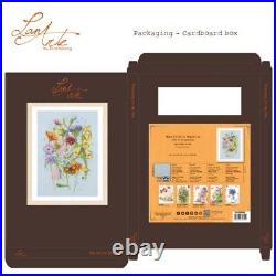 Diy Needlepoint Cross, Mixed Embroidery Pn-0200466 Embroidery Kit. Unprinted