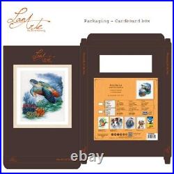 Diy Needlepoint Cross Stitch Treasures Under The Sea. Embroidery Kit Unprinted