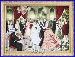 Diy Needlepoint Cross Stitch Viennese Waltz. Embroidery Kit Unprinted? Anvas