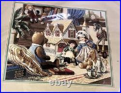 Doll House Tea Party Dimensions Gold Collection Cross Stitch KIT NEW, SEALED