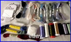 Dorothy Lesher THE SNOWBIRD Embroidery KIT with Silk Threads