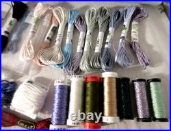 Dorothy Lesher THE SNOWBIRD Embroidery KIT with Silk Threads