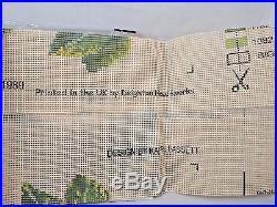EHRMAN 1989 Kaffe Fassett LEMONS CREAM Tapestry Needlepoint Kit 15 x 14.5 Rare