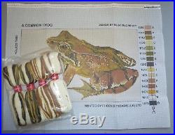 EHRMAN A COMMON FROG by ELIAN McCREADY TAPESTRY NEEDLEPOINT KIT RETIRED