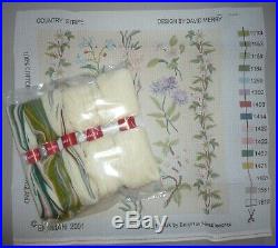 EHRMAN COUNTRY STRIPE by DAVID MERRY TAPESTRY NEEDLEPOINT KIT DISCONTINUED