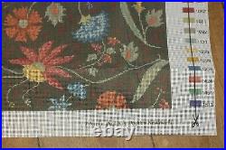 EHRMAN Caprice green blue LARGE tapestry NEEDLEPOINT KIT RETIRED medieval RARE