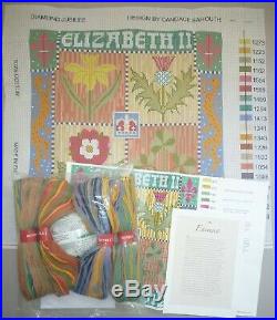 EHRMAN'DIAMOND JUBILEE' by Candace Bahouth TAPESTRY NEEDLEPOINT KIT RETIRED