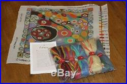 EHRMAN Life Cushion Kit CANDACE BAHOUTH TAPESTRY NEEDLEPOINT Rare RETIRED