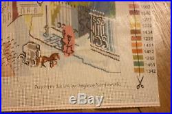 EHRMAN Sally Corey PARIS tapestry NEEDLEPOINT KIT RARE RETIRED