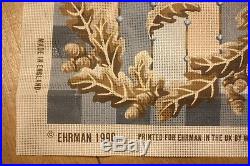 EHRMAN Susan Skeen 1990 OAK GARLAND tapestry NEEDLEPOINT KIT RETIRED RARE