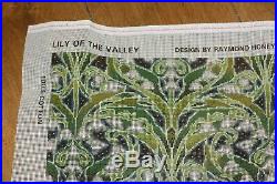 EHRMAN TAPESTRY NEEDLEPOINT KIT Lily of the Valley RAYMOND HONEYMAN VINTAGE RARE
