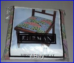 EHRMAN THISTLES CHAIR SEAT by RAYMOND HONEYMAN TAPESTRY NEEDLEPOINT KIT RARE