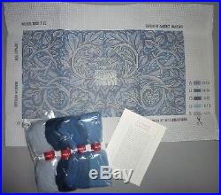 EHRMAN (WILLIAM) MORRIS ROSE TILE by CANDACE BAHOUTH NEEDLEPOINT TAPESTRY KIT