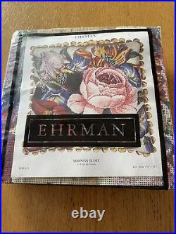EHRMAN tapestry needlepoint kit MORNING GLORY by ELIAN MCCREADY rare VINTAGE