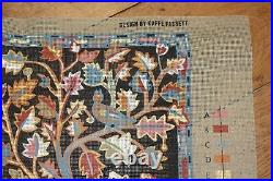 EHRMAN tapestry needlepoint kit NIGHT TREE by KAFFE FASSETT very rare VINTAGE