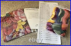 EHRMAN tapestry needlepoint kit POSY OF FLOWERS by ELIAN MCCREADY rare VINTAGE