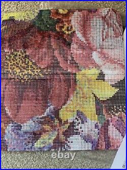 EHRMAN tapestry needlepoint kit POSY OF FLOWERS by ELIAN MCCREADY rare VINTAGE