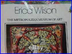 ERICA WILSON UNICORN Needlepoint Pillow Kit 14x14 Metropolitan Museum of Art