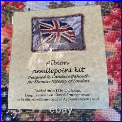 Ehrman Albion Needlepoint Kit Great Britain Tapestry 15.5 x 11 Made In England