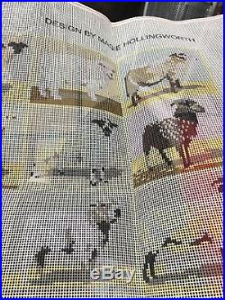 Ehrman Beautiful Sheep Needlepoint Kit 2012 Magie Hollingsworth Canvas Sew Craft