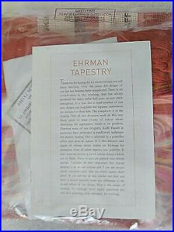 Ehrman CORAL PEONY CUSHION FRONT Tapestry Needlepoint Kit KAFE FASSETT 2003 #