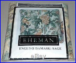 Ehrman English Sage Damask Margaret Murton Needlepoint Tapestry Kit Rare